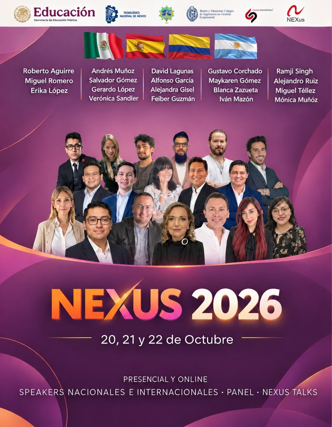El  Ilustre y Mexicano Colegio de Ingenieros en Gestión Empresarial celebra su 1.ᵉʳ Aniversario con NEXUS 2026: Negocios, Emprendimiento e Inteligencia Artificial